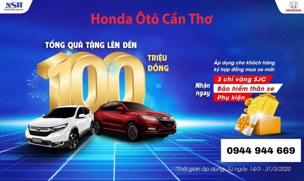 Honda ÔTô Cần Thơ triển khai chương trình khuyến mại đặc biệt 