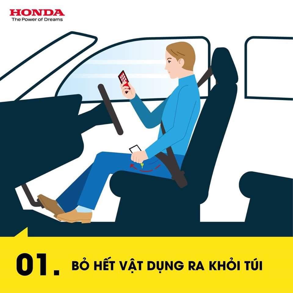 Tư thế lái xe an toàn cơ bản cho người mới !